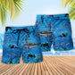 Blue Ocean Discovery Art – Beach Short