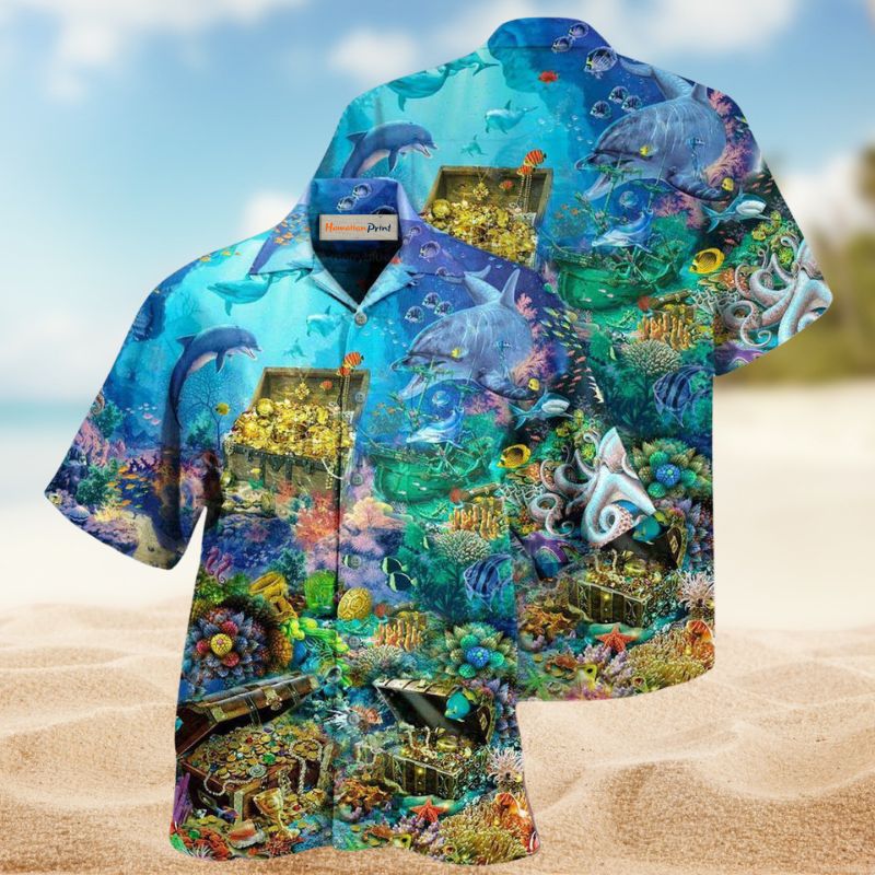 Ocean Found Real Treasure Edition – Hawaiian Shirt