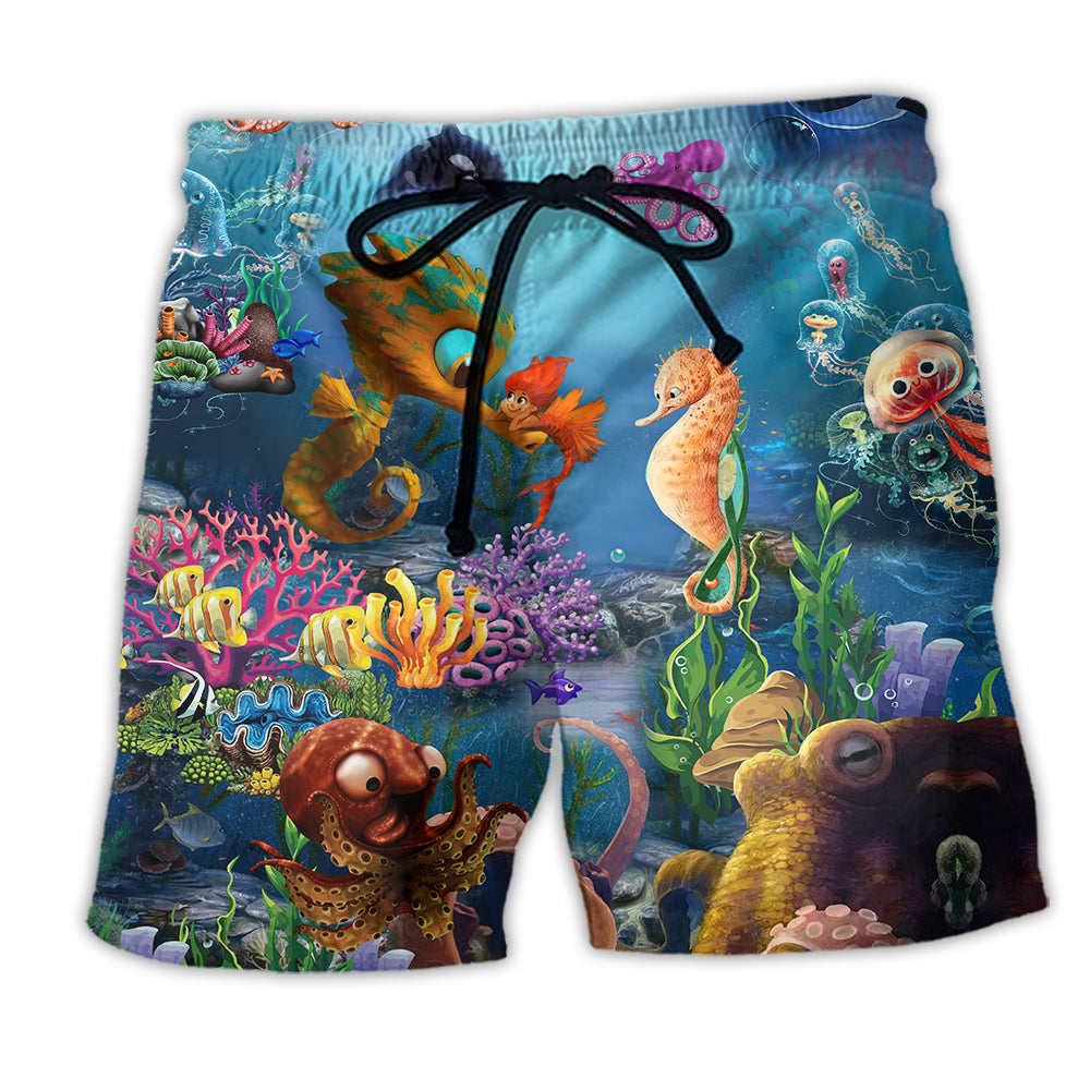Ocean Marine Fun Adventure - Beach Short