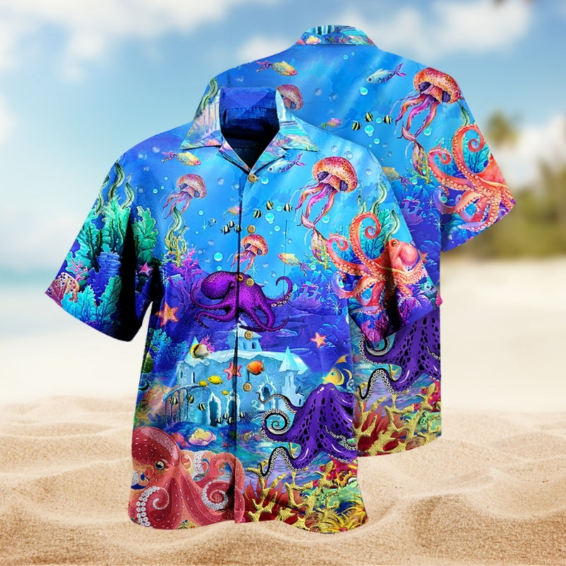 Octopus Love Ocean Forever Limited Edition – Hawaiian Shirt