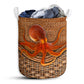 Octopus Rattan Teaxture - Laundry Basket - Owls Matrix LTD