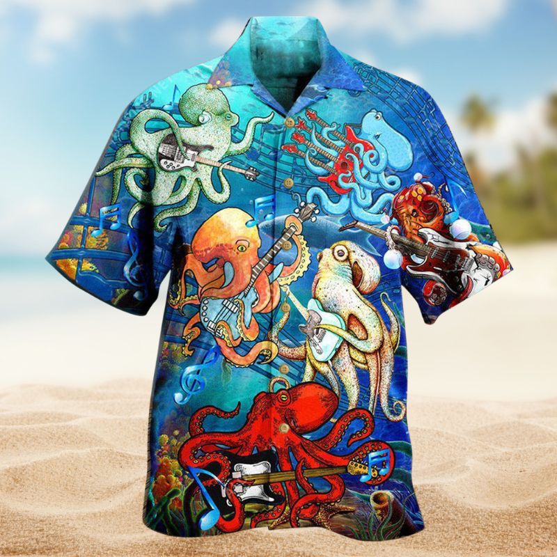 Octopus Rocktopus Edition – Hawaiian Shirt