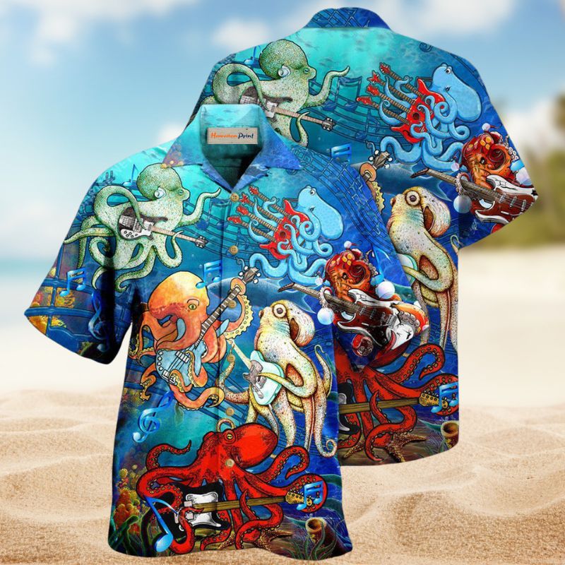 Octopus Rocktopus Edition – Hawaiian Shirt