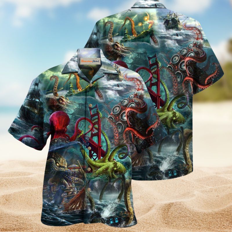 Octopus Seas The Day Edition – Hawaiian Shirt