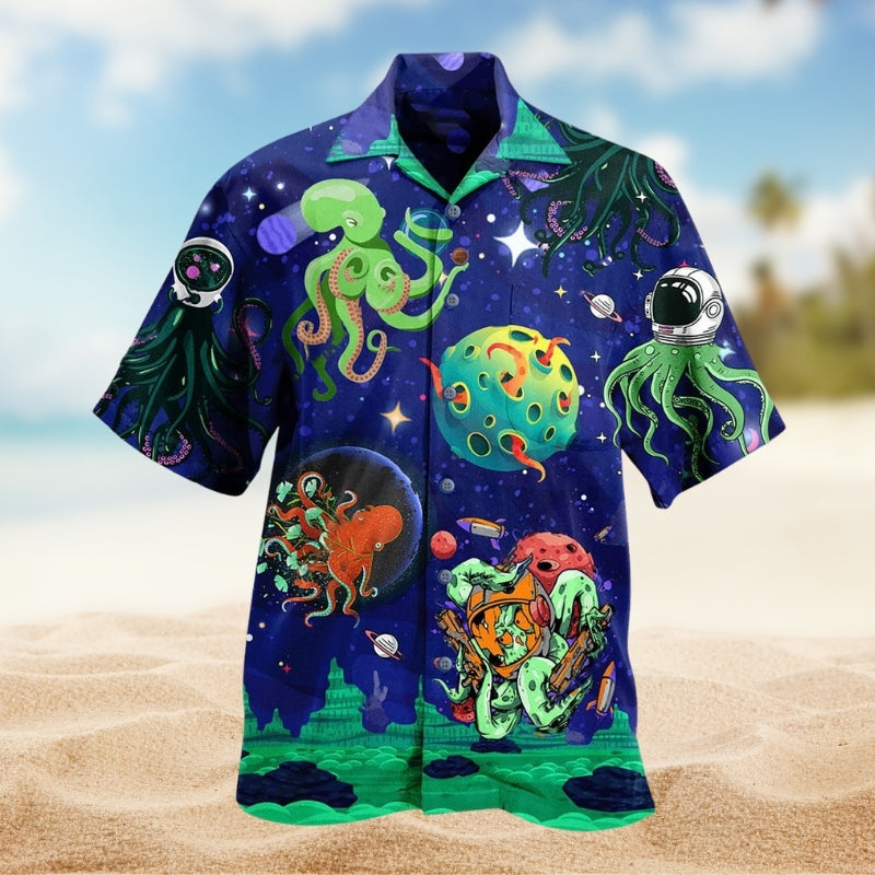Octopus Space Limited Edition – Hawaiian Shirt