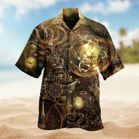 Octopus Steampunk Revolution Limited Edition – Hawaiian Shirt