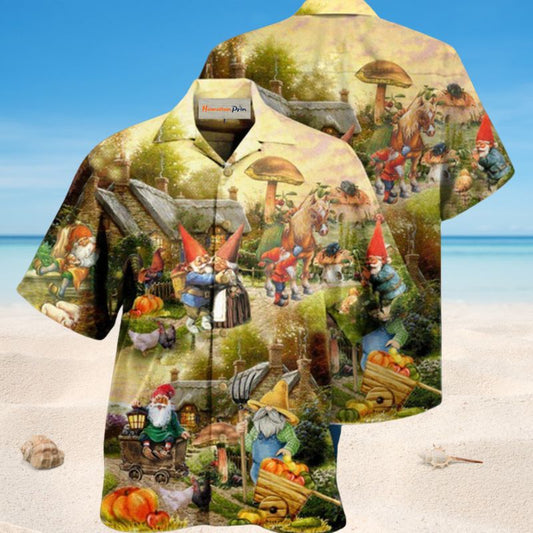 Oh Gnomes Farmer Edition – Hawaiian Shirt