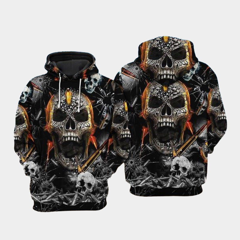 Oh My Skull Funny Art – 3D Hoodie
