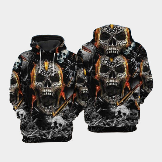 Oh My Skull Funny Art – 3D Hoodie
