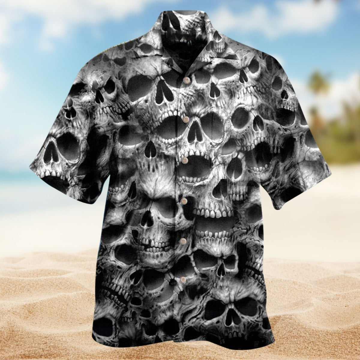 Skull No Fear No Pain Edition – Hawaiian Shirt
