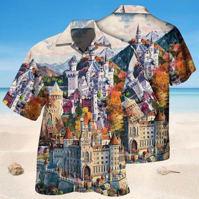 Old Memories Castles Edition – Hawaiian Shirt