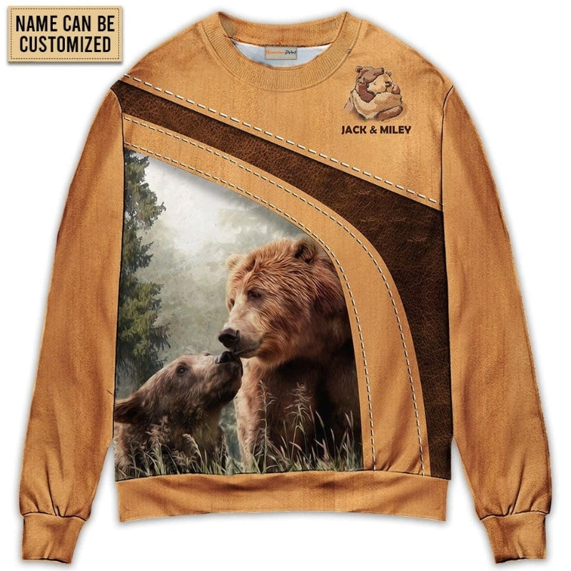 Old Bear Honey Lover Art Style – Sweater - Ugly Christmas Sweater