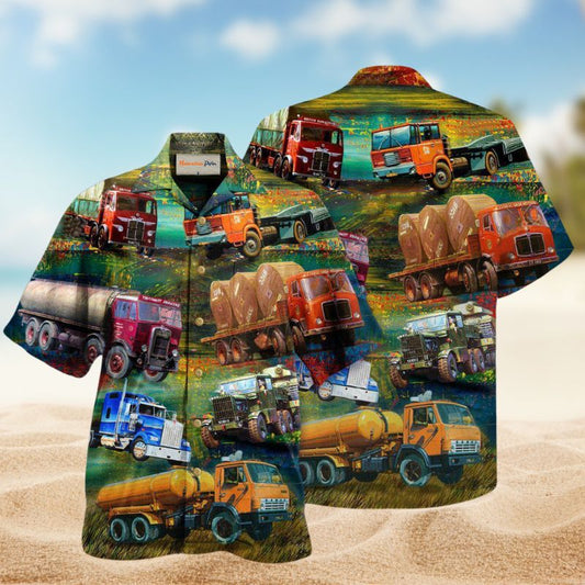Once A Trucker Always A Trucker Edition – Hawaiian Shirt