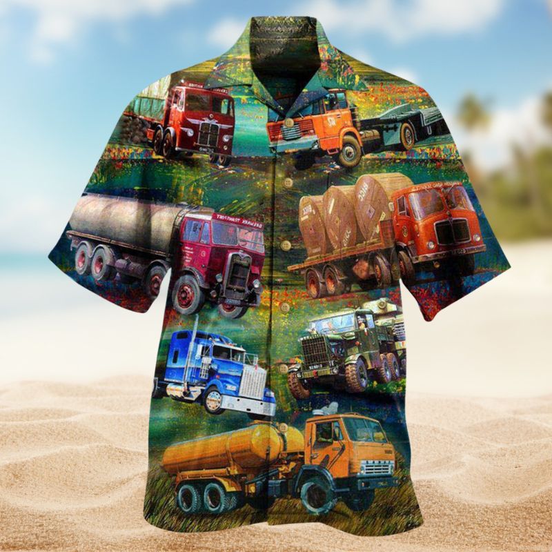 Once A Trucker Always A Trucker Edition – Hawaiian Shirt