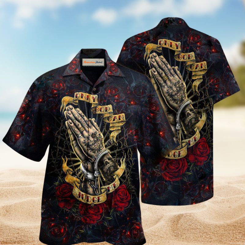 Only God Can Judge Me Tattoo Edition – Hawaiian Shirt