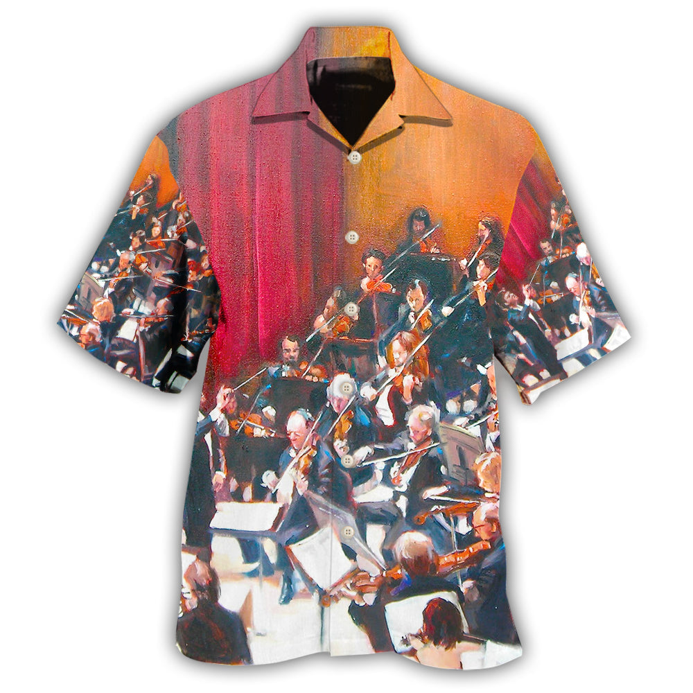 Orchestra Colorful Music Lover Pattern – Hawaiian Shirt