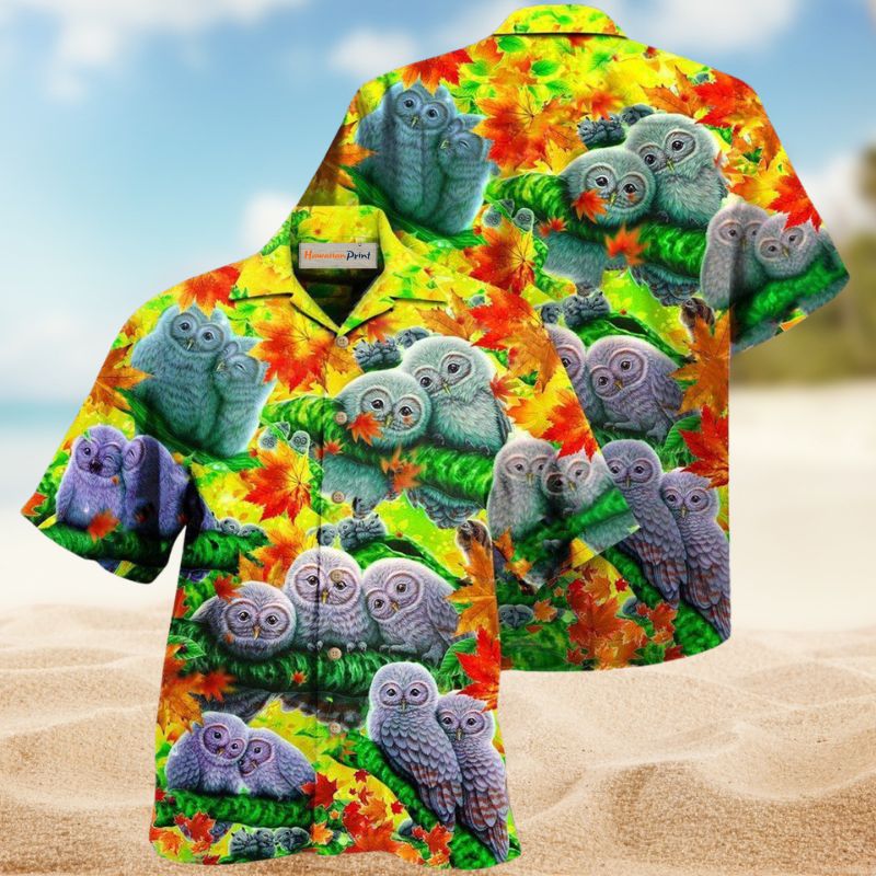 Owl Love Family Edition – Hawaiian Shirt