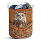 Owl Rattan Teaxture - Laundry Basket - Owls Matrix LTD