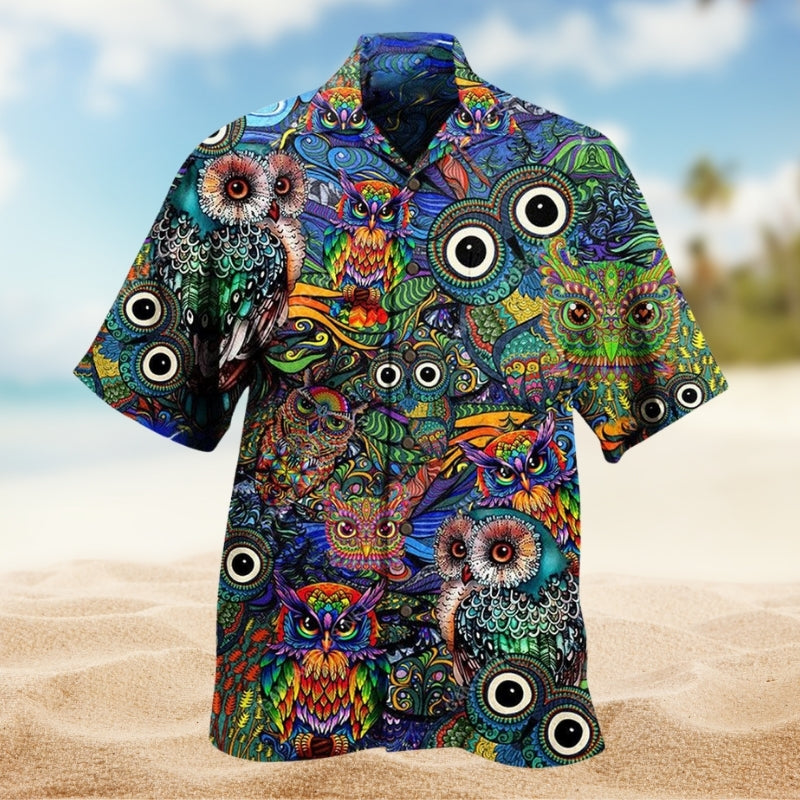 Owls Love Life Limited Edition – Hawaiian Shirt