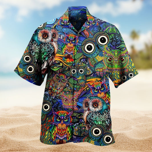 Owls Love Life Limited Edition – Hawaiian Shirt