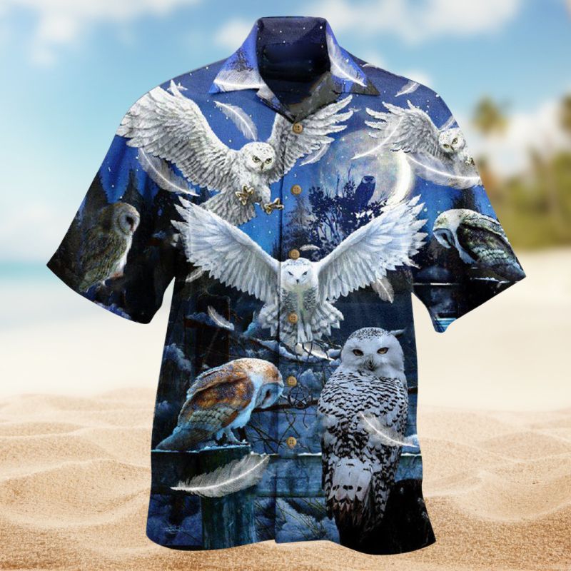 Owls Sing At Silent Night Edition – Hawaiian Shirt