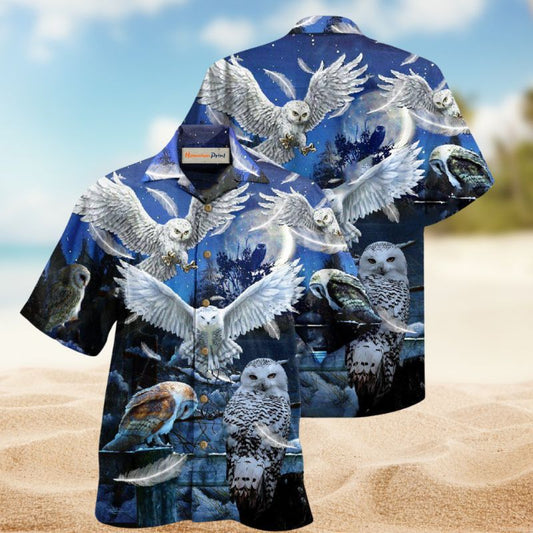 Owls Sing At Silent Night Edition – Hawaiian Shirt