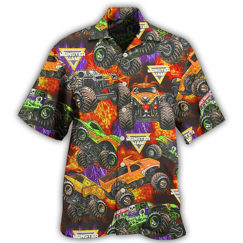 Monster Trucks Action Packed - Hawaiian Shirt