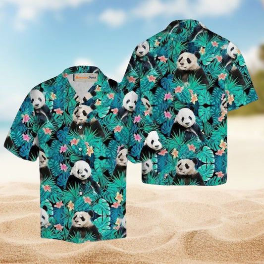 Panda Tropical Summer Edition – Hawaiian Shirt