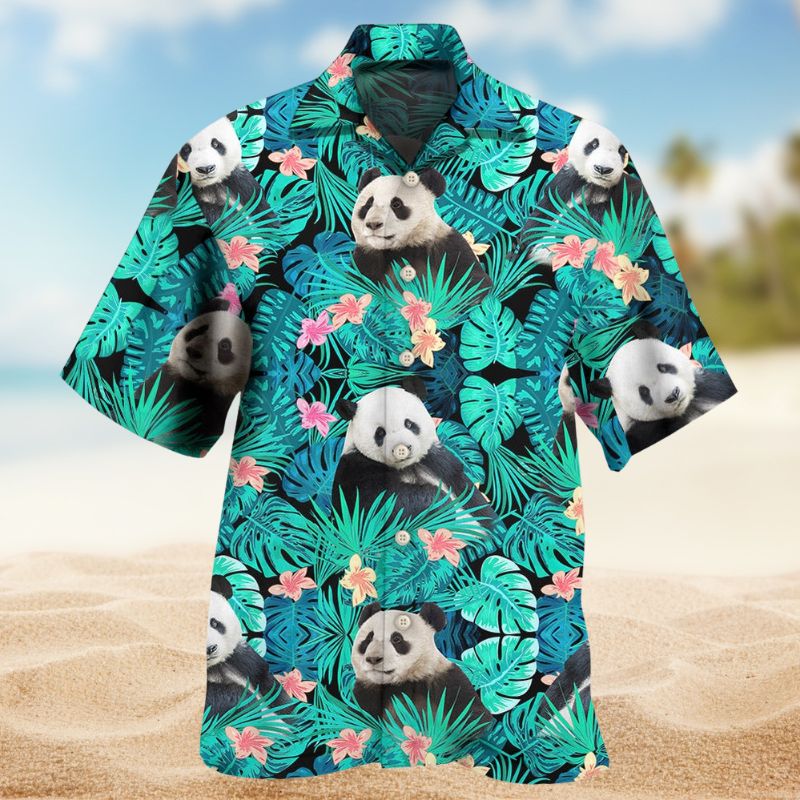 Panda Tropical Summer Edition – Hawaiian Shirt