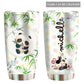 Panda Lovely Personalized 20 Oz Tumbler For Coffee Travel And Daily Use