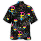 LGBT Pansexual Pride Tropical Leaf Design – Hawaiian Shirt