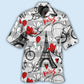 Paris Romantic Love Heart Style – Hawaiian Shirt