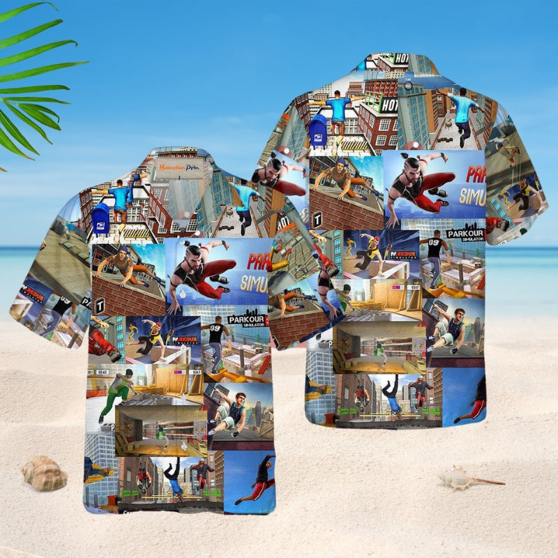 Parkour Is My Life Style 4 – Hawaiian Shirt