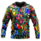 Tropical Parrot Colorful - 3D Hoodie