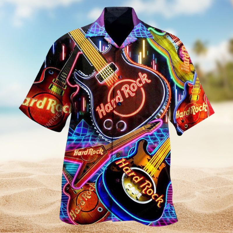 Hearts Beat For Guitar Edition – Hawaiian Shirt