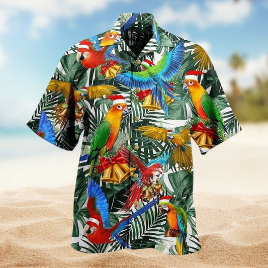 Parrot Love Christmas Limited Edition – Hawaiian Shirt