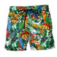 Parrot Xmas Love Style – Beach Short