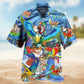 Parrot Mardi Gras Christmas Style – Hawaiian Shirt