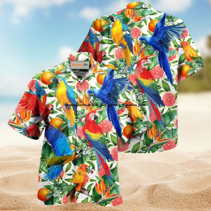 Parrot Red Grapefruit Flavor Edition – Hawaiian Shirt