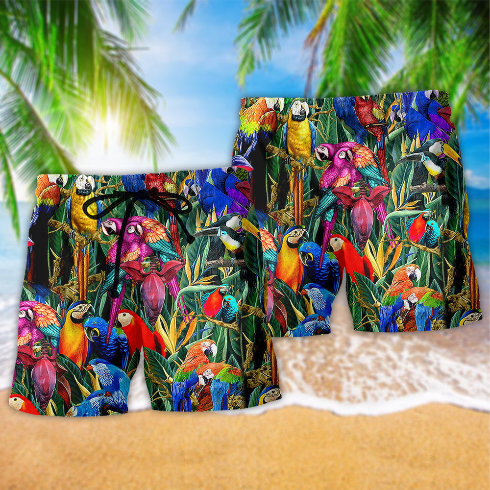 Parrot Tropical Amazing Style - Beach Short