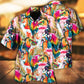 Parrot Colorful Tropical Style Pattern – Hawaiian Shirt