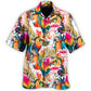Parrot Colorful Tropical Style Pattern – Hawaiian Shirt