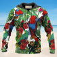 Parrot Garden Red Green - 3D Hoodie