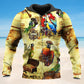 Parrot Pirate Crew Style - 3D Hoodie2