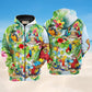 Parrots Five Oclock Cocktails Art – 3D Hoodie
