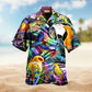 Parrots Fly To The Moon Limited Edition – Hawaiian Shirt
