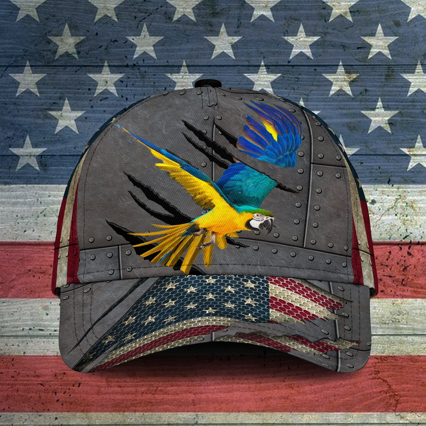 Parrots High By The Beach – Classic Cap