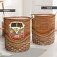 Hippie Peaceful Day - Laundry Basket - Owls Matrix LTD