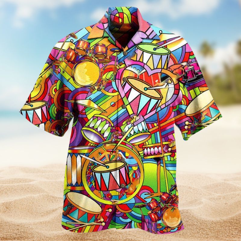 Peace Love Drums Edition – Hawaiian Shirt