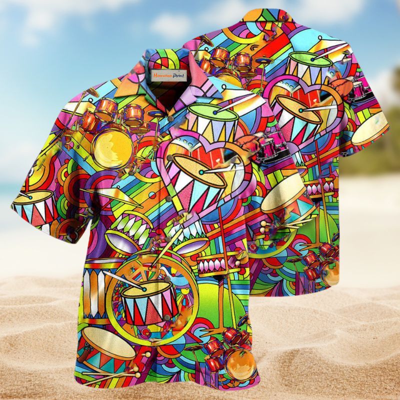 Peace Love Drums Edition – Hawaiian Shirt